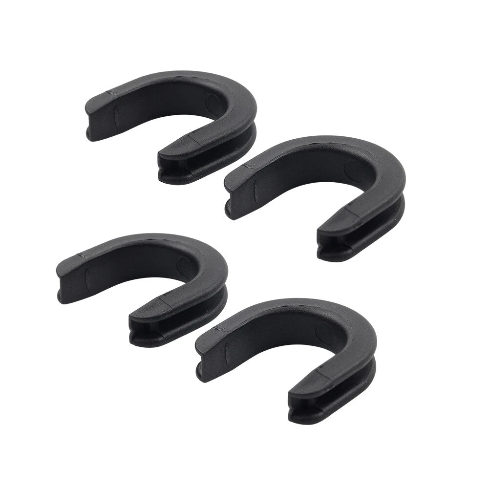 2 Pair Sissy Bar Luggage Rack Side Mounting Grommet for Harley (2009–2009)