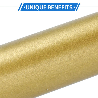 Car Wrap Film 1 ft x 59.84 inch Matte Gold for Universal Use (All Years)