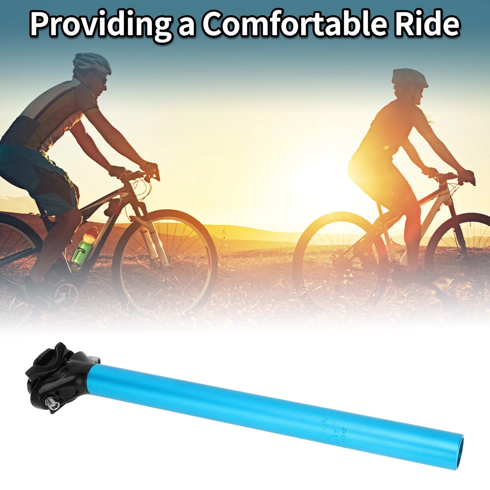 Seatpost 27.2mm 350mm Adjustable Angle for Bike MTB Road (2000–2026)