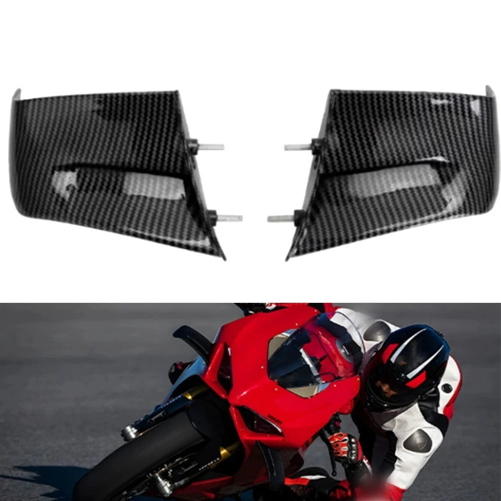 Motorcycle Winglets Fairing Side Panels For High-speed Riding Improves Airflow