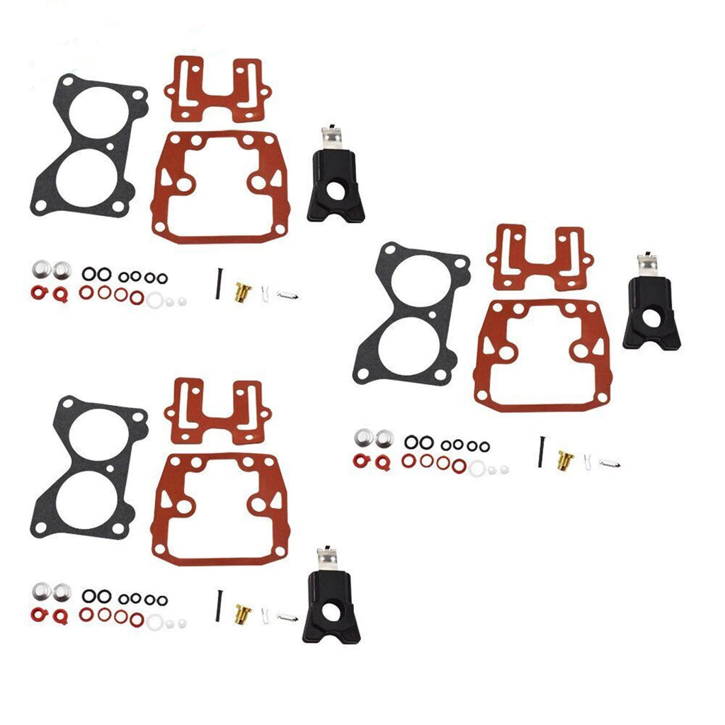 3Pcs Carb Repair Rebuild Kit for Johnson Evinrude (0439076)