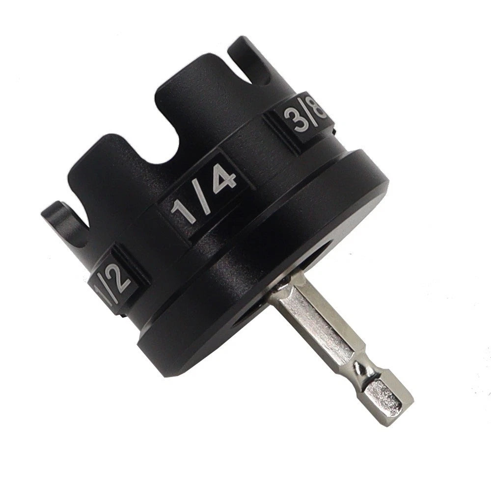 Aluminum Alloy Nut Zipper Drill Attachment for Fast Nut and Bolt Removal