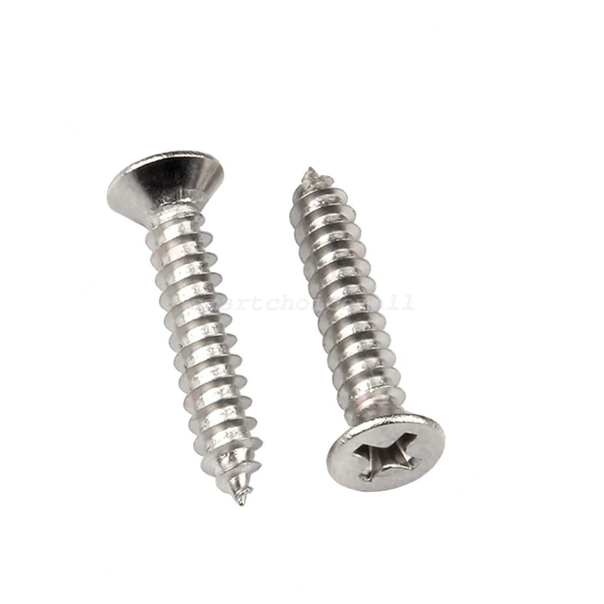 10pcs M3 M4 M5 M6 Stainless Steel Countersunk Phillips Head Screws
