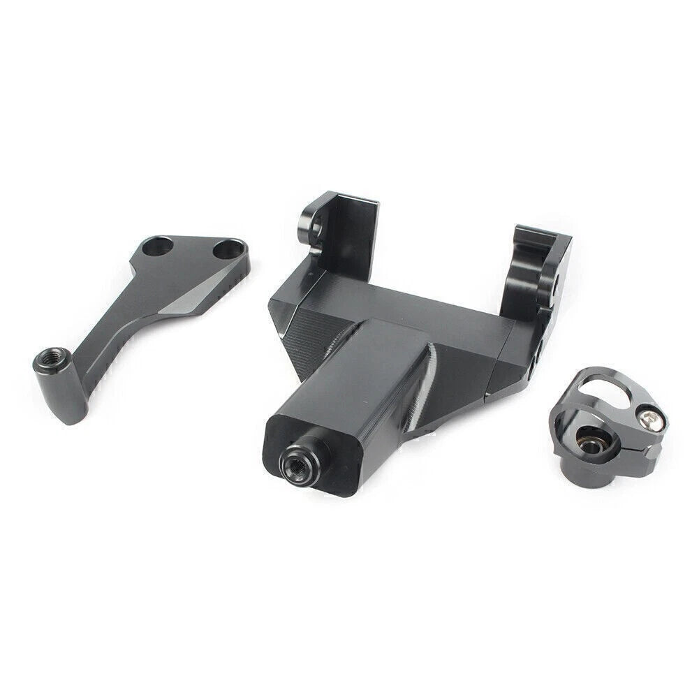 Steering Damper Bracket Stabilizer Mounting Kit for Yamaha MT07 FZ07 (2014–2017)