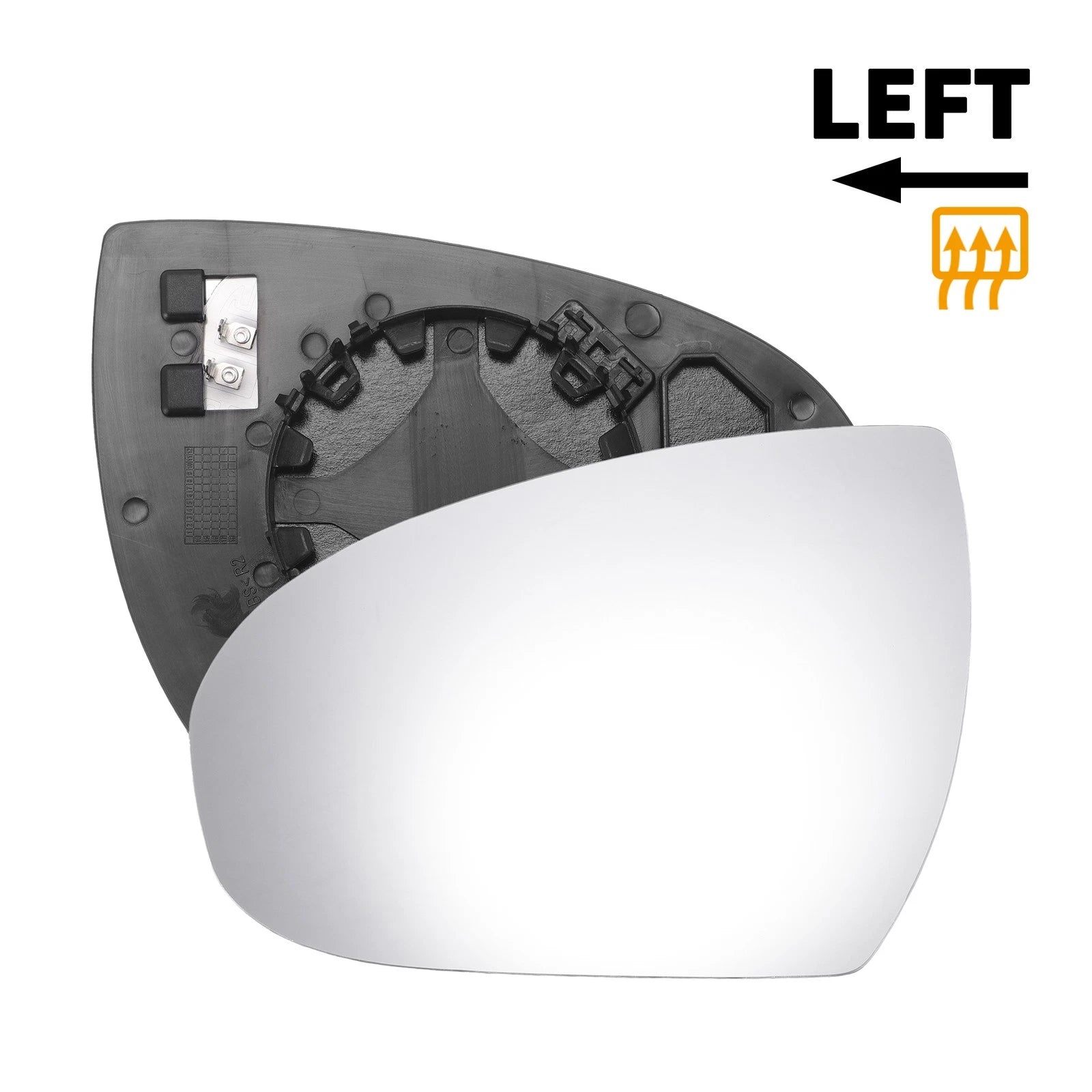 Left Side Mirror Glass with Back Heated for Hyundai Tucson (2016–2019)