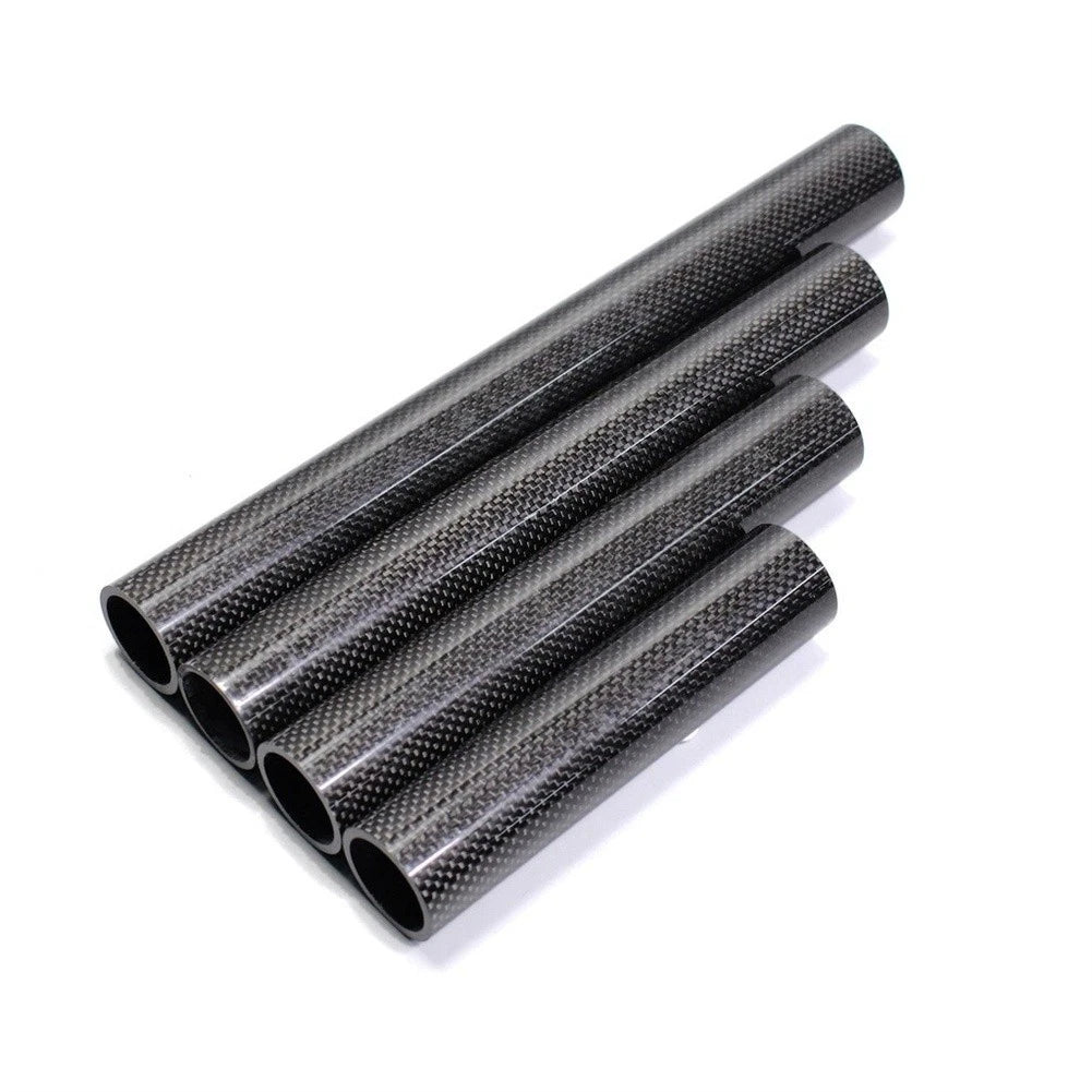 Black Carbon Fiber MTB Fork Spacer 28.6mm ID 10cm for Mountain Bikes