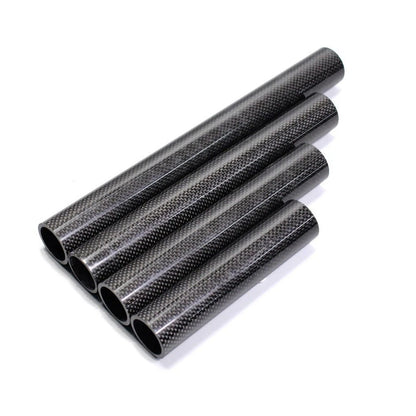 Black Carbon Fiber MTB Fork Spacer 28.6mm ID 10cm for Mountain Bikes