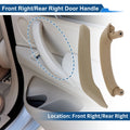 Front Driver Side Inner Door Panel Handle for BMW X3 F25 (2010–2016) Beige