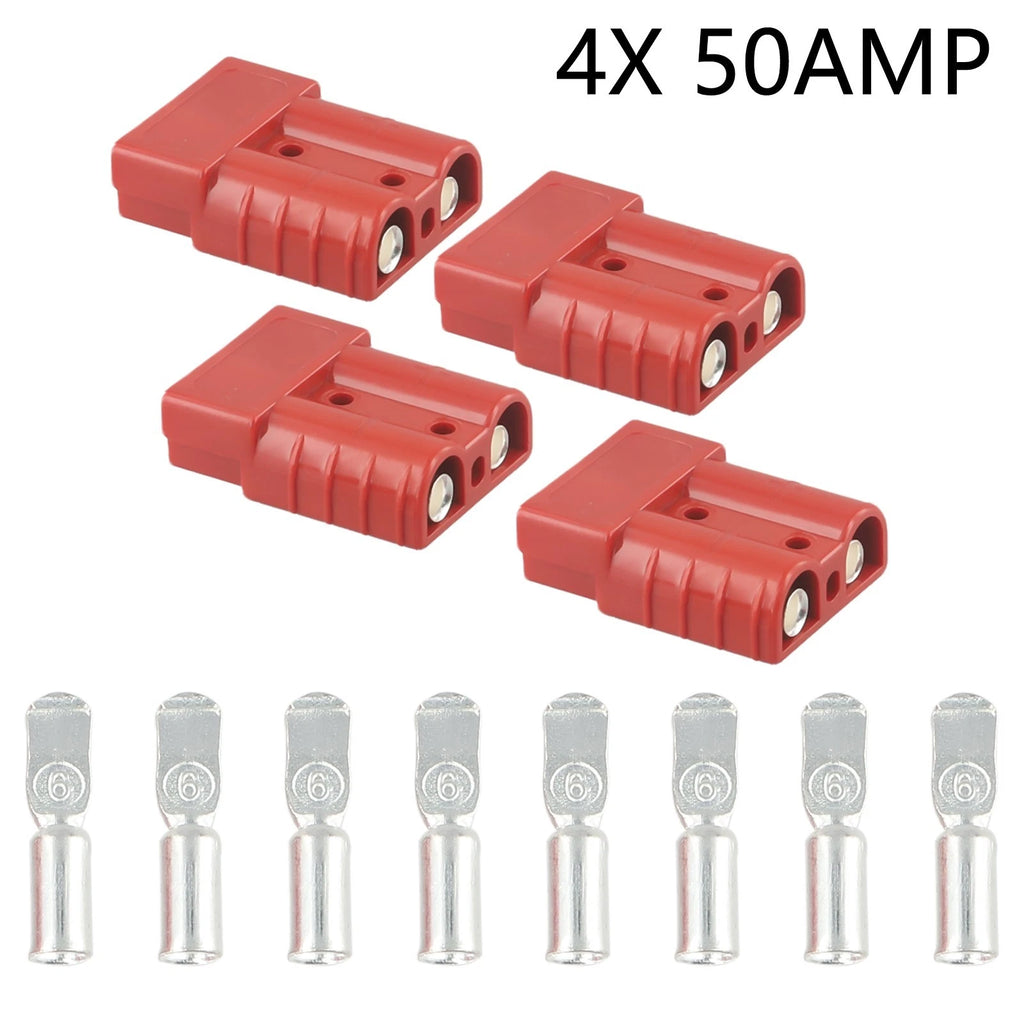 50 Amp Connector for High Voltage Applications