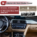 Front Center Console Air Outlet Vent Grille Replacement for Mercedes-Benz (2000–2006)