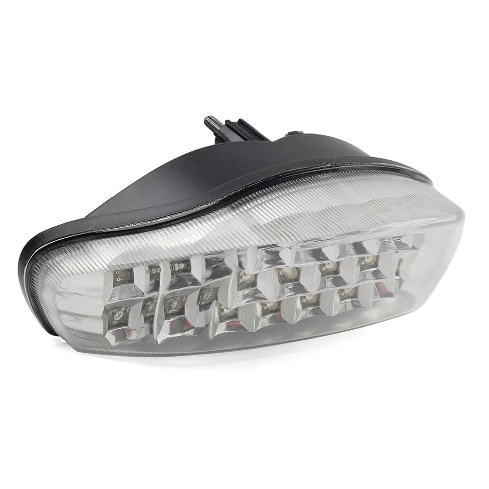 White Tail Light Brake Light Turn Signals for Kawasaki Ninja ZX-12R (2000–2005)
