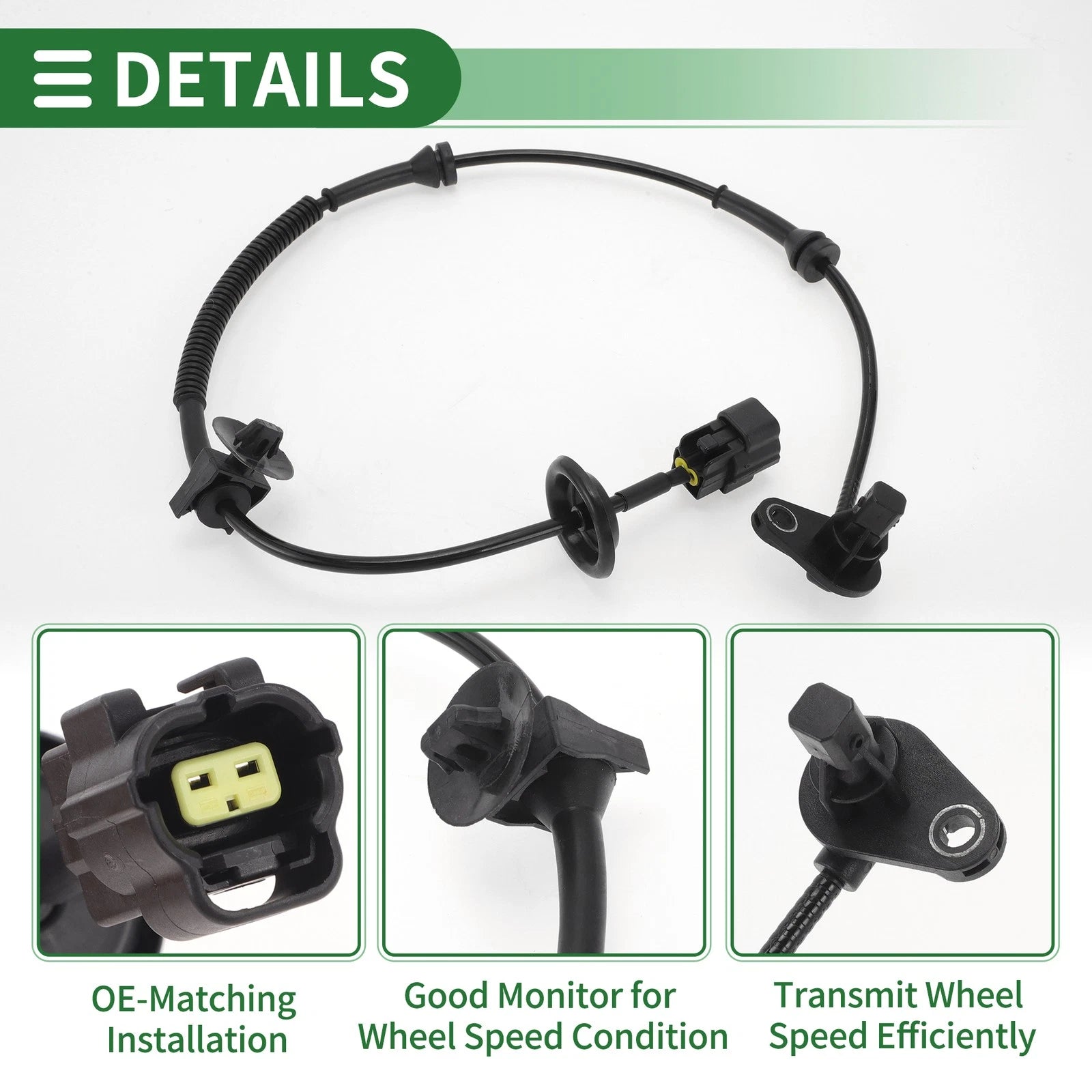ABS Wheel Speed Sensor No. 9069211 for Chevrolet Sail (2010–2015) Front Right