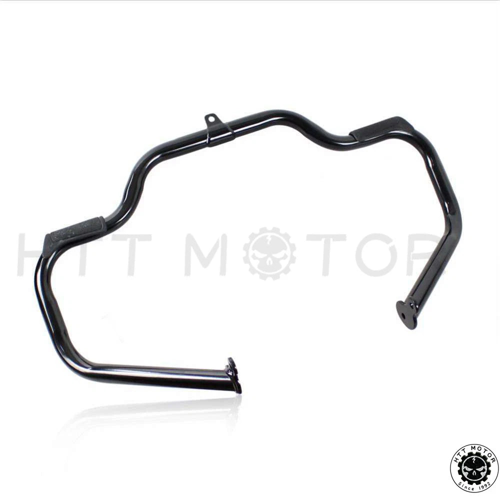 Black Engine Guard Crash Bar for Harley Touring (2009–2017)