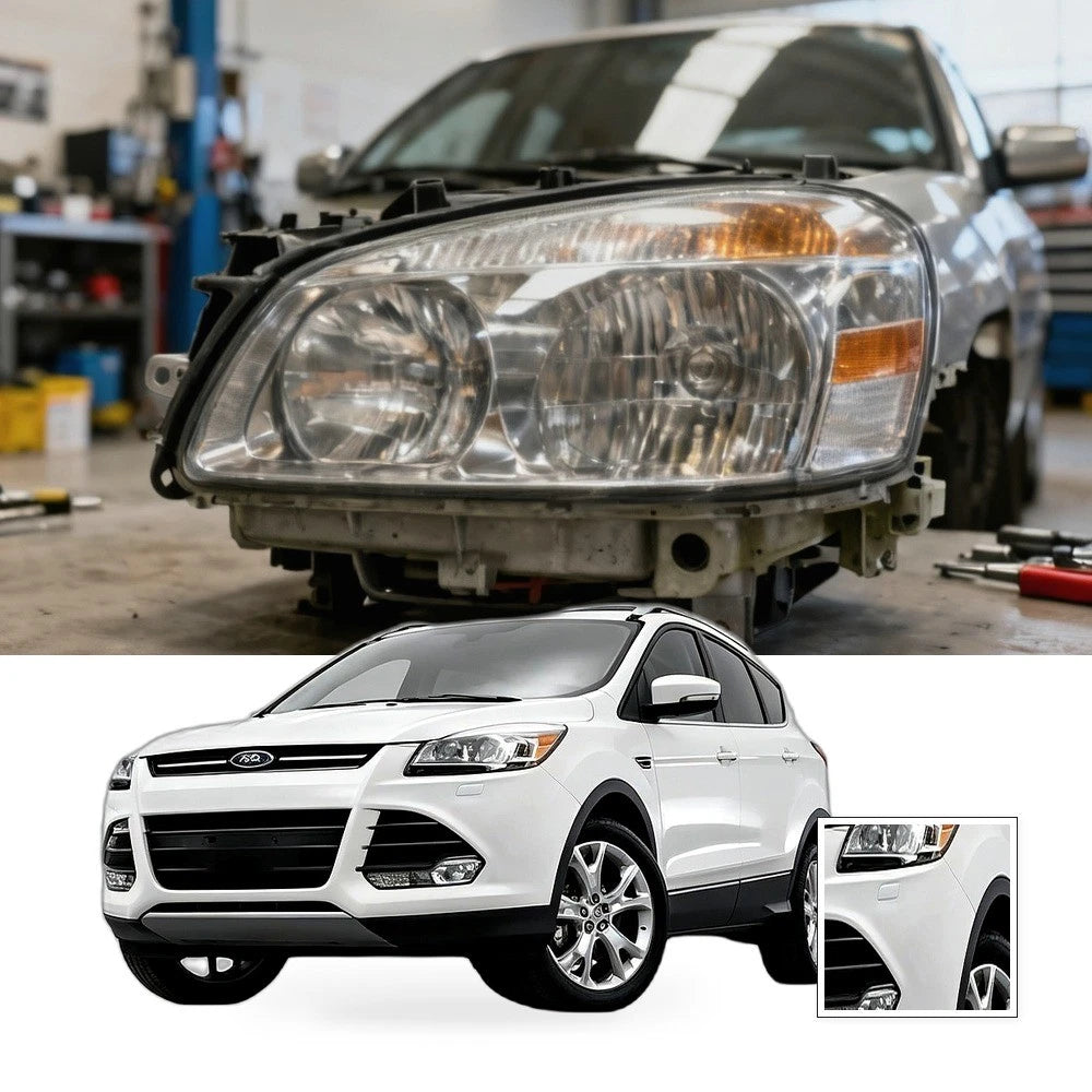 Headlight Lower Trim for Ford Escape 2013–2016 (Passenger Right)