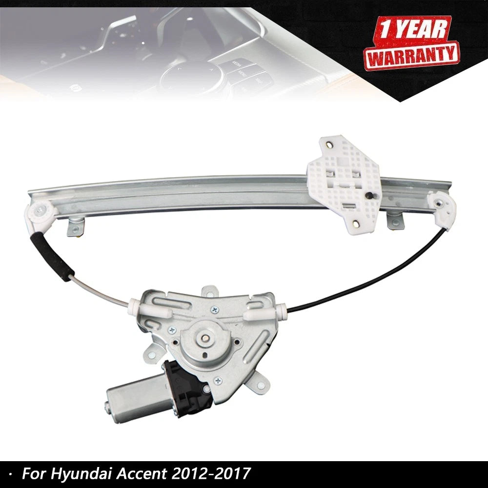 Power Window Regulator with Motor 751-632 for Hyundai Accent (2012–2017)