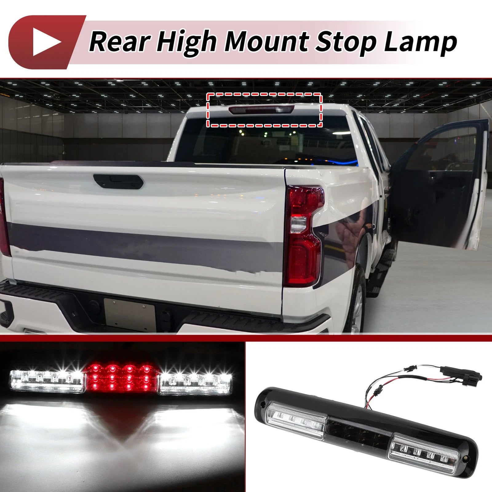 LED Third Brake Light Replacement for Chevrolet Silverado 1500 (1999–2006)