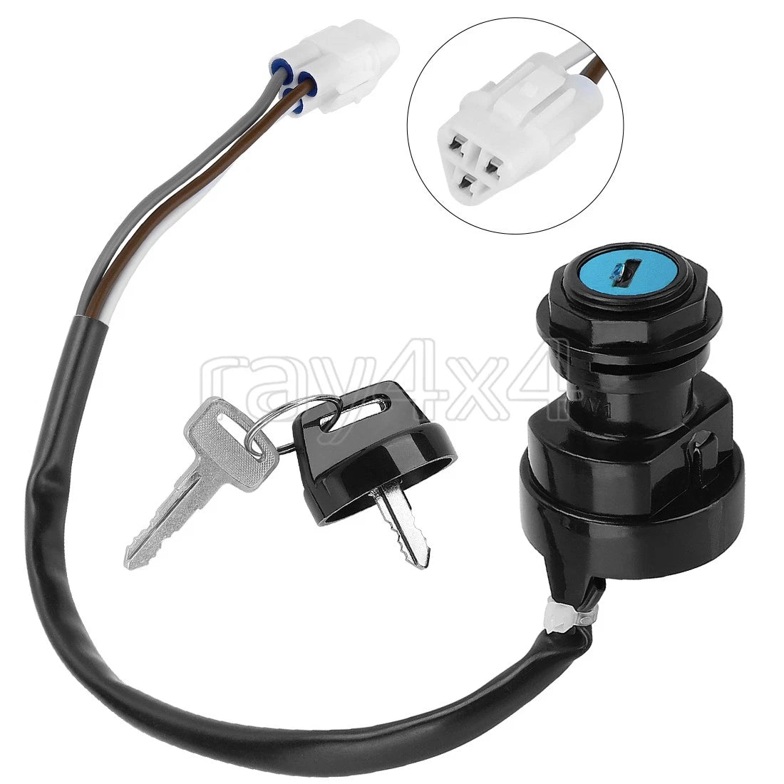 Ignition Key Switch for Kawasaki KVF650 KVF700 KVF750 KFX700 (2000–2008) 27005-1267