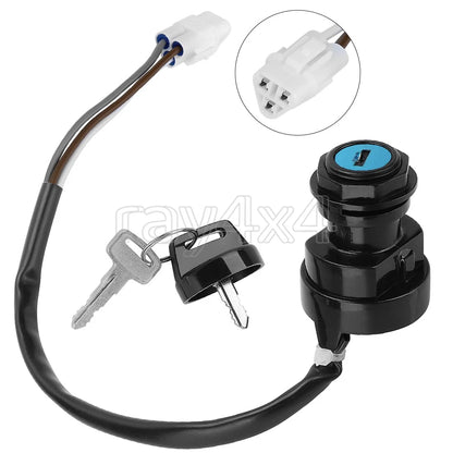 Ignition Key Switch for Kawasaki KVF650 KVF700 KVF750 KFX700 (2000–2008) 27005-1267