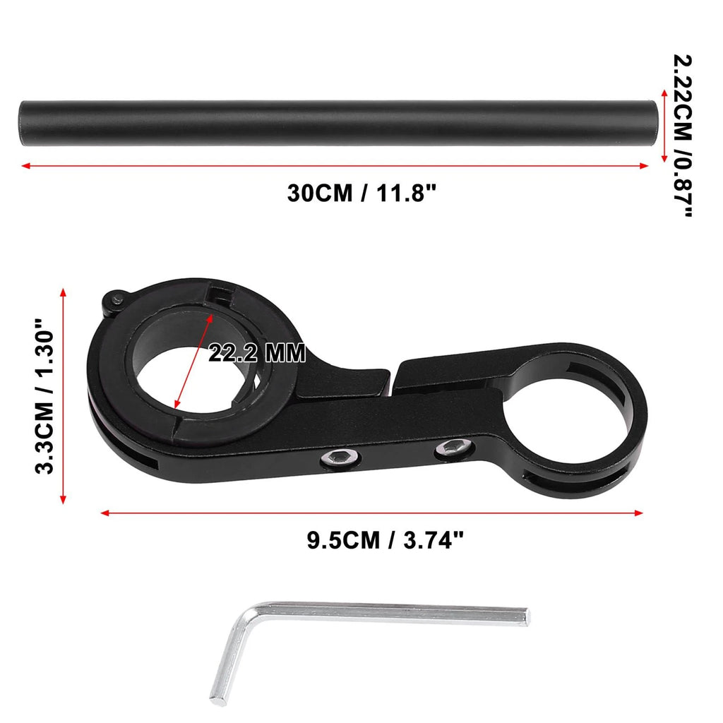 Aluminum Alloy Handlebar Extension Bracket for Bicycle Double Handle (2000–2026)
