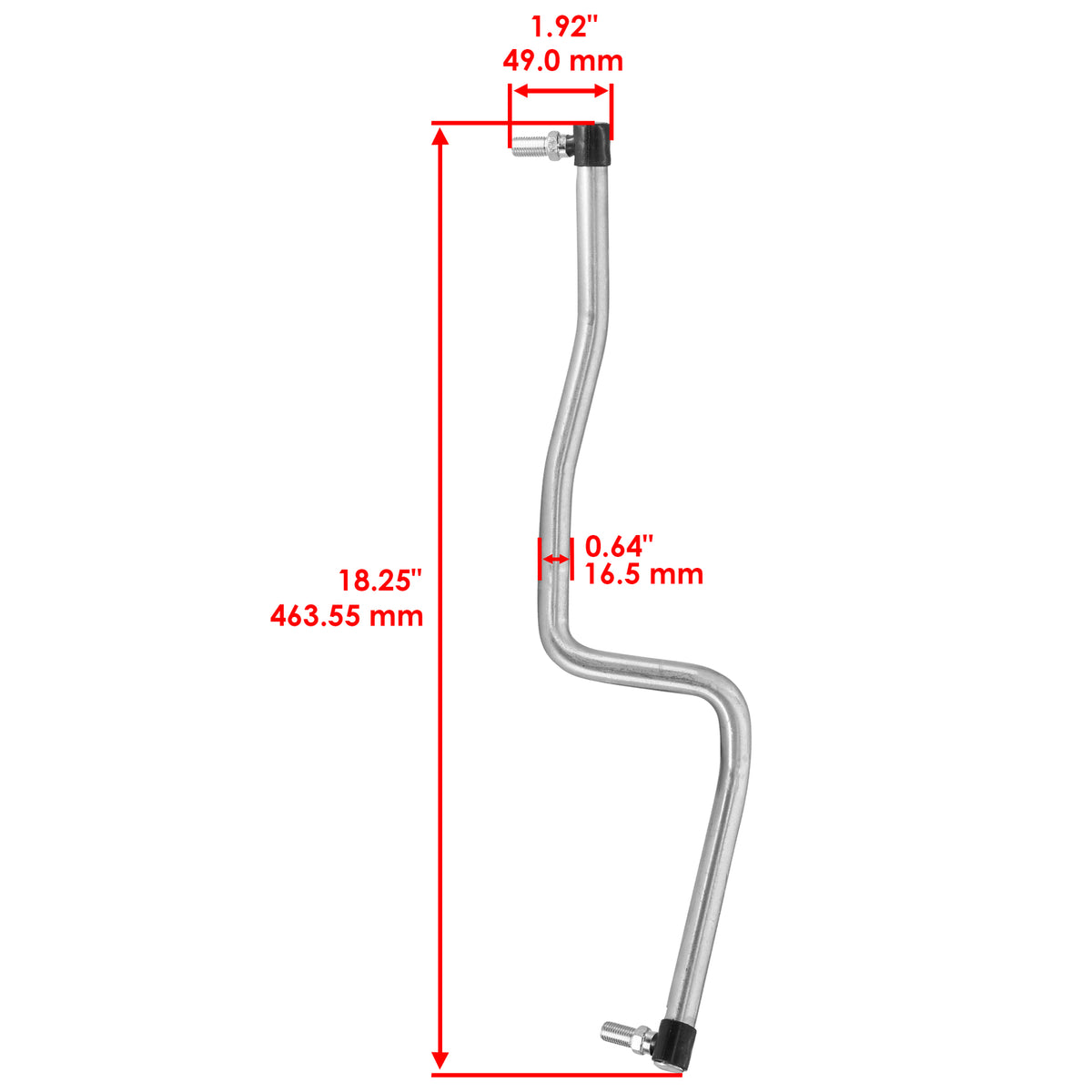 Steering Drag Link Kit for John Deere E100 E110 E120 E130 E140 (2009–2018)