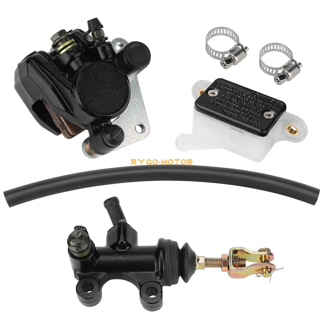 Front Brake Caliper & Rear Brake Master Cylinder Set for Honda ATC200X (1983–1985)