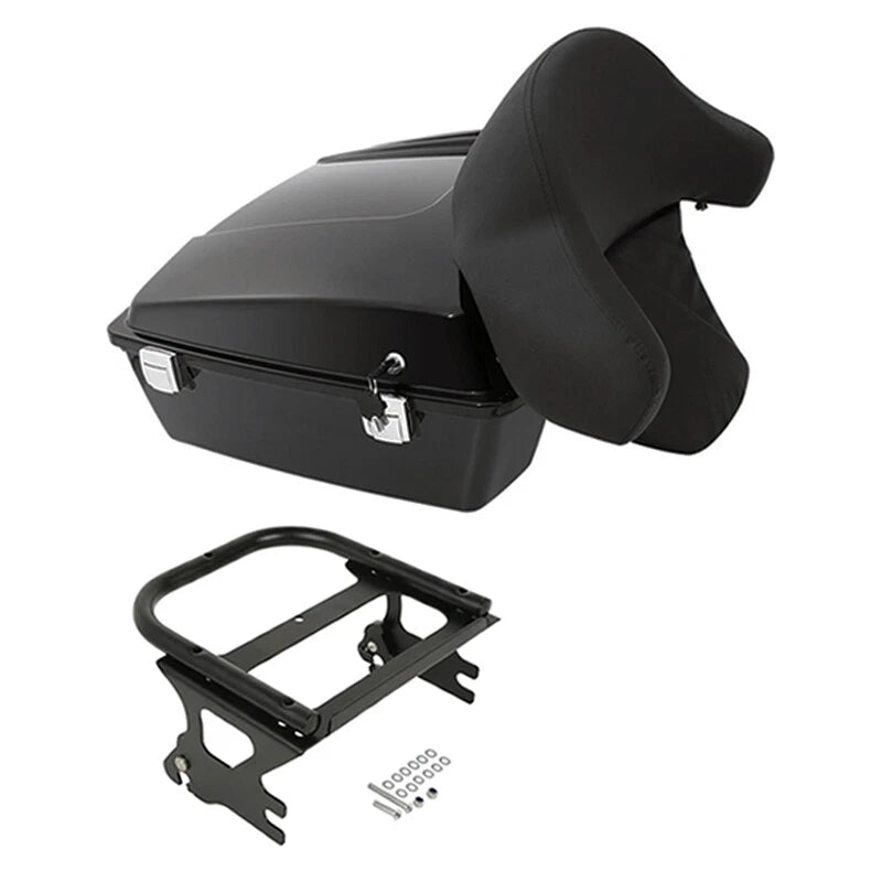 Chopped Trunk Backrest Mount Rack for Harley Road King (1997–2008)
