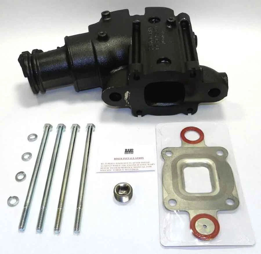 Exhaust Riser for BARR Manifold