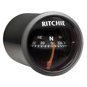 Ritchie X-23BB Compass for Dash Mount - Black/Black (RitchieSport)
