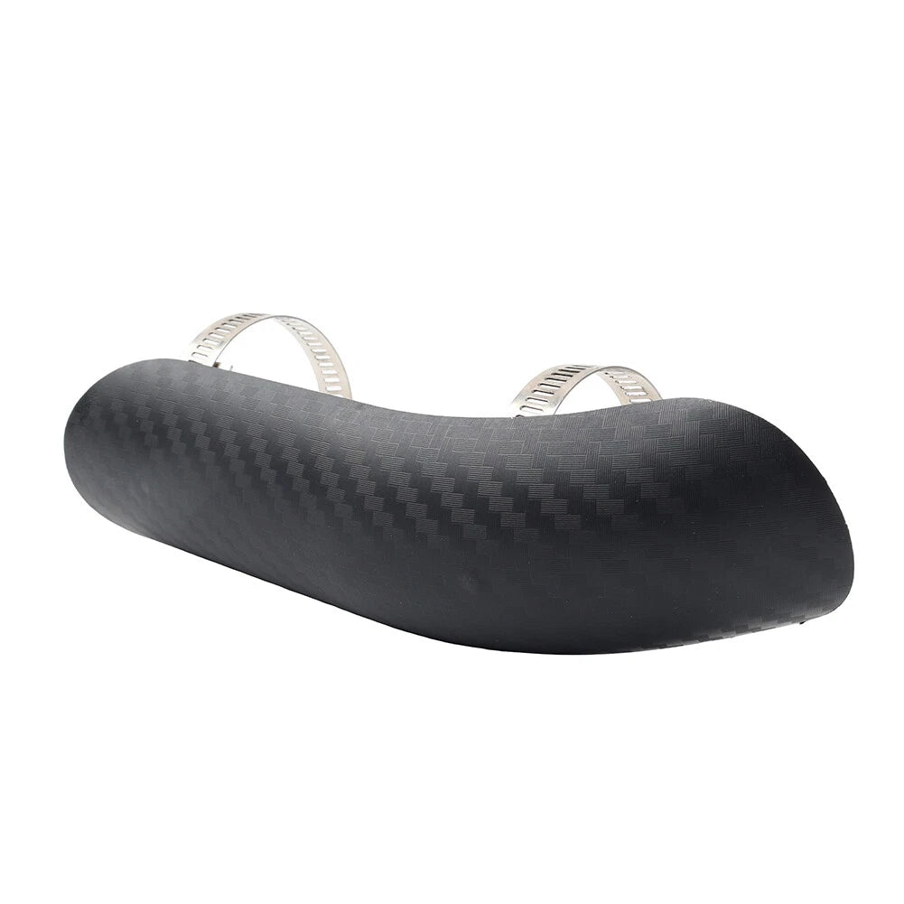 Universal Exhaust Muffler Pipe Heat Shield Cover with Clamp