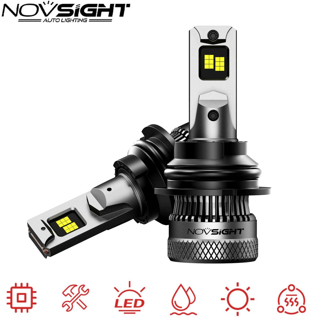 2X HB5 9007 LED Headlight Bulbs for