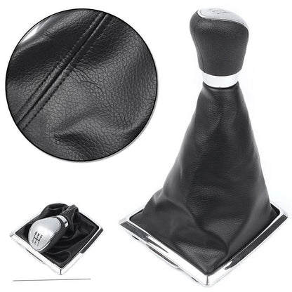 5 Speed Car Gear Shift Knob Gaiter Boot Cover For Ford Focus 2005-2008 2010-2012