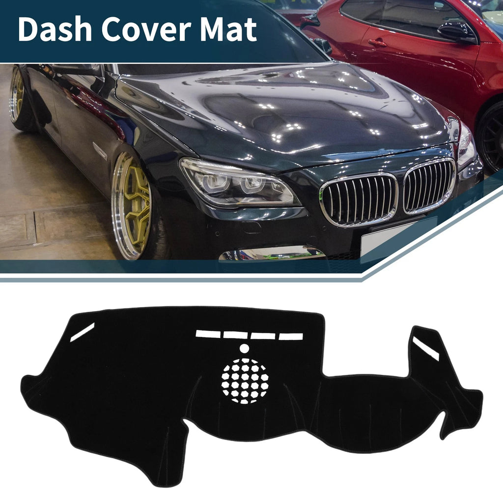 Dash Cover Mat Sun Protector for BMW 6 Series 2003–2010 Black