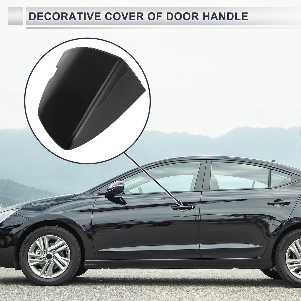 Front Left Door Handle Lock Cylinder Covers for Volkswagen Sagitta (2019–2021)