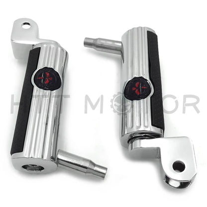 Skull Footpegs for Honda Goldwing GL1500, Valkyrie, Shadow 1100, ACE (1996–2000)