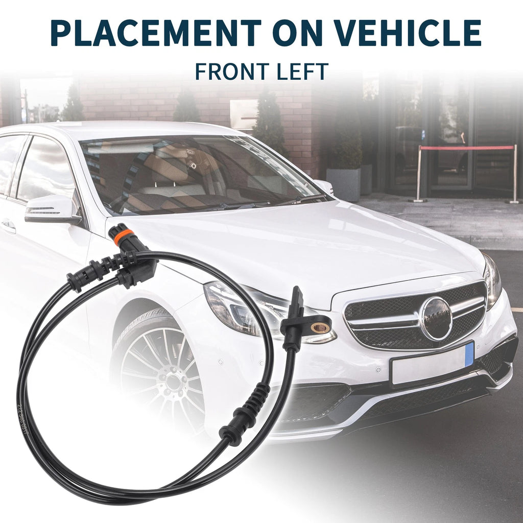 Front Left ABS Wheel Speed Sensor Replacement for Mercedes-Benz E350 (2006–2009)