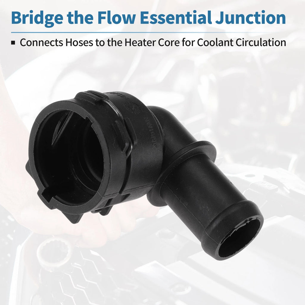 Engine Coolant Hose Connector Replacement for Volkswagen Tiguan (2007–2018)