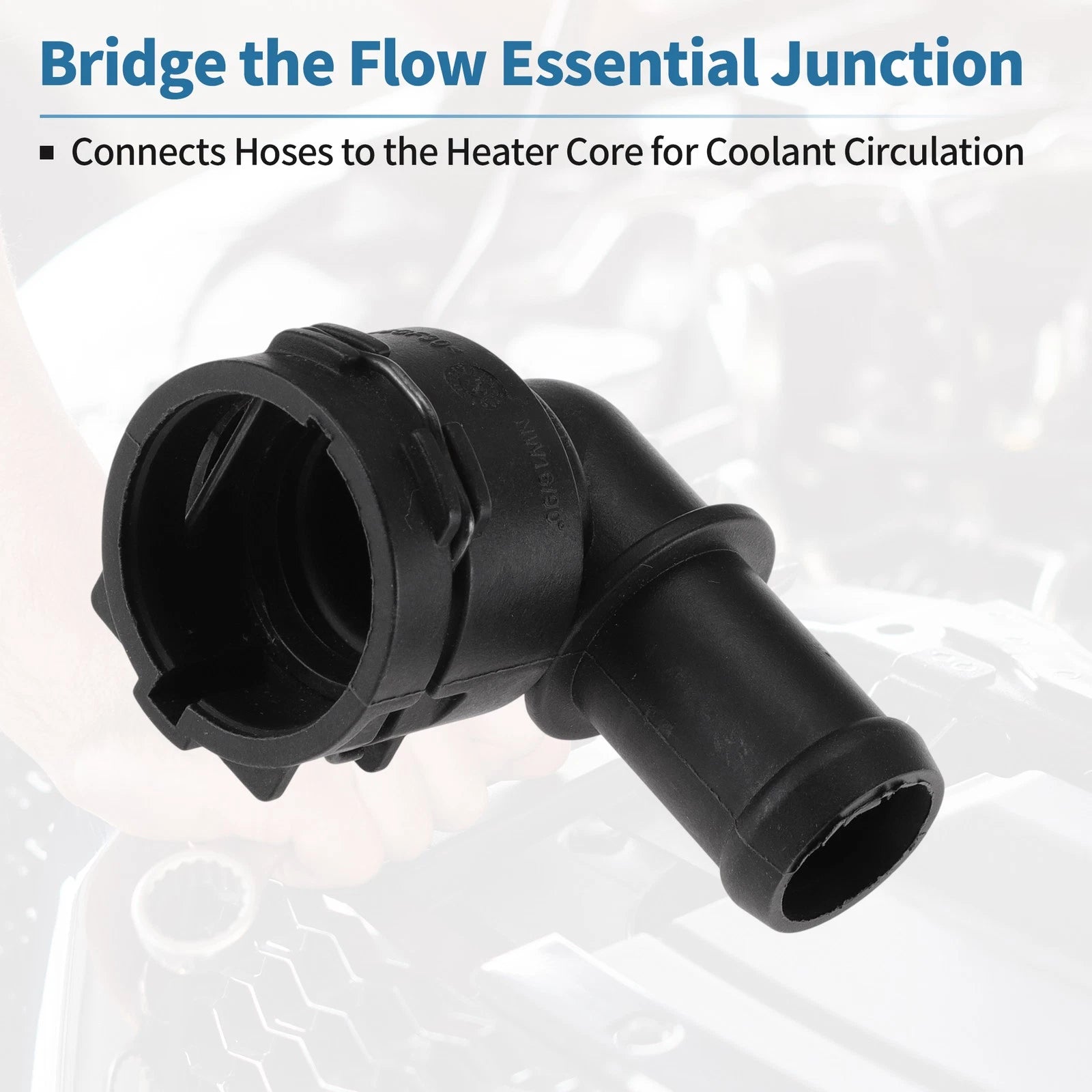 Engine Coolant Hose Connector Replacement for Volkswagen Tiguan (2007–2018)