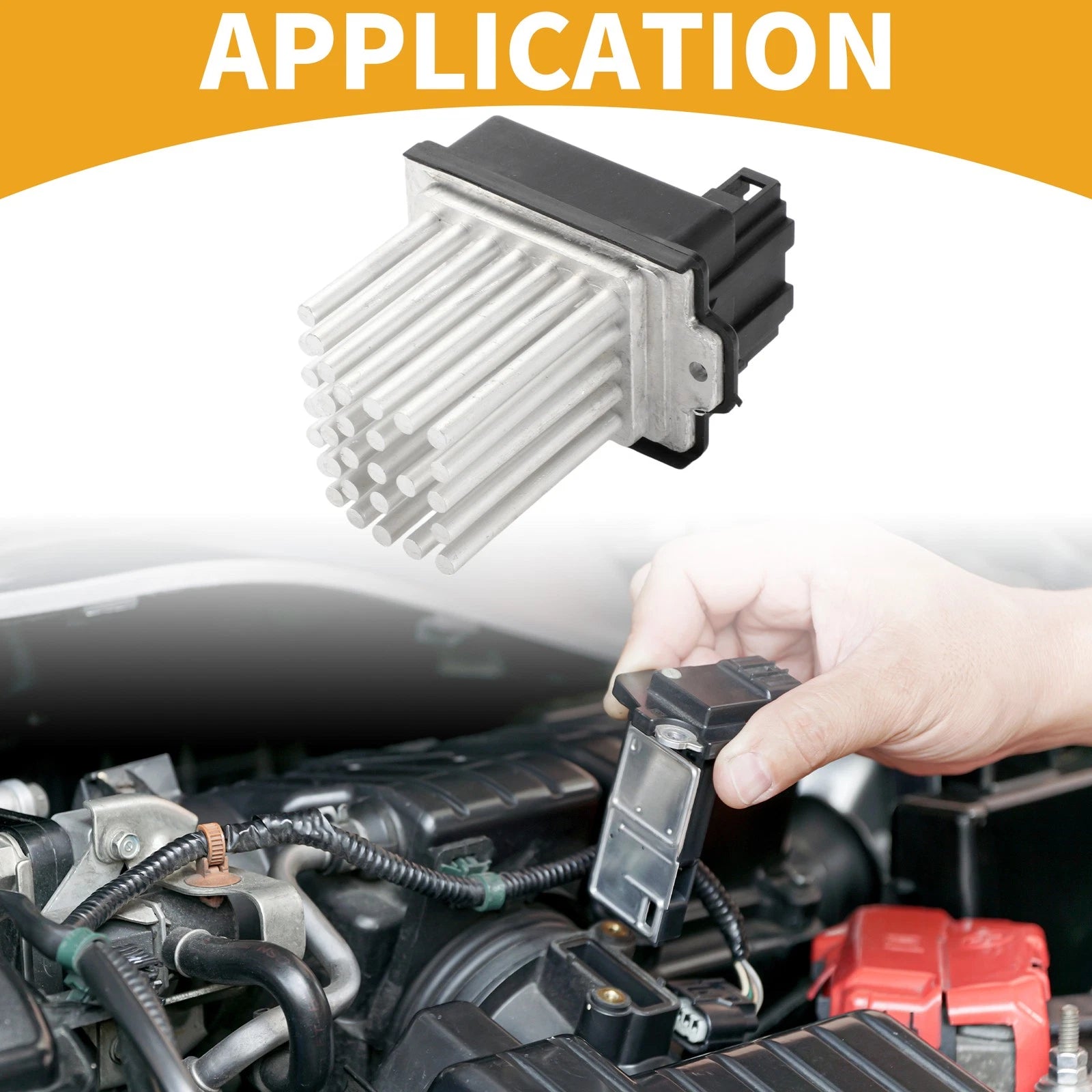 HVAC Blower Motor Resistor Replacement for Audi A6 A6 Quattro (2005–2011)