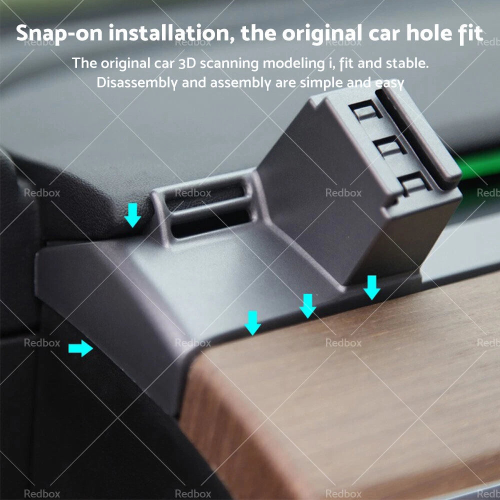 360° Rotation Phone Holder for Tesla Model 3 Y (2020–2021)