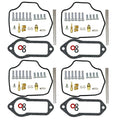 4X Carburetor Gasket Rebuild Repair Kit for Yamaha XT350 (1985–2000)