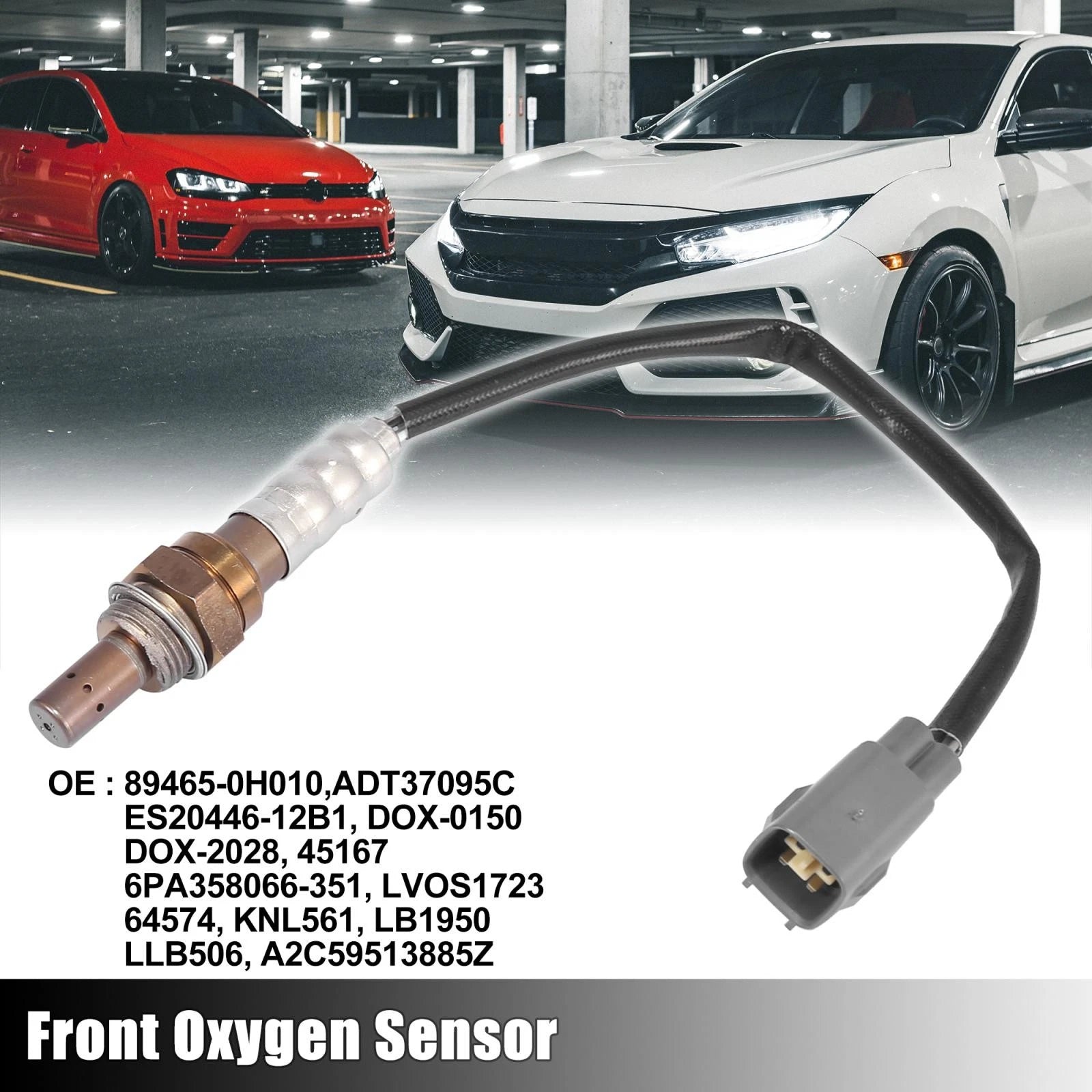 Front O2 Oxygen Sensor Replacement for Toyota Aygo Yaris (2014–2018)