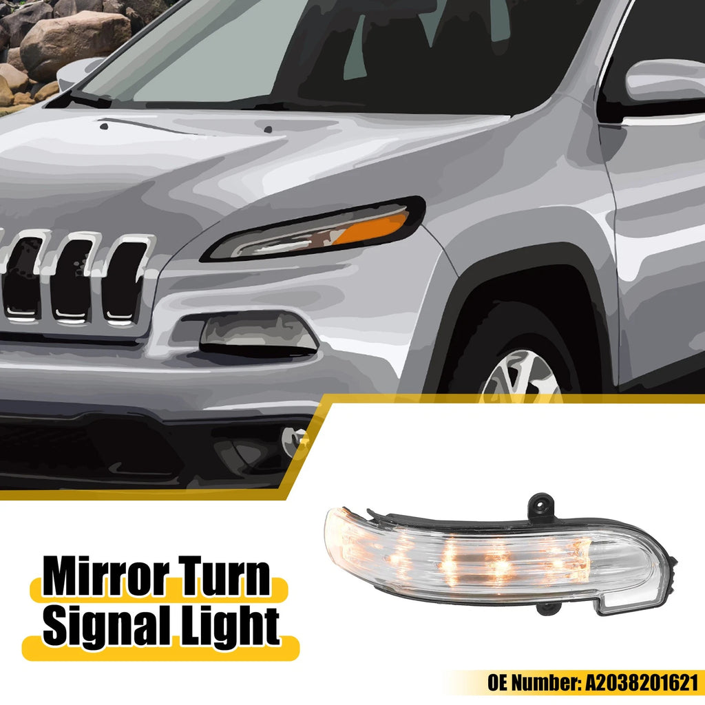 Right Rearview Mirror LED Turn Signal Light Replacement for Mercedes-Benz GLE (2016–2020)