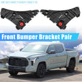 Pair Front Bumper Bracket Retainer Spacer Mounting Support for Toyota Tundra (2007–2021)