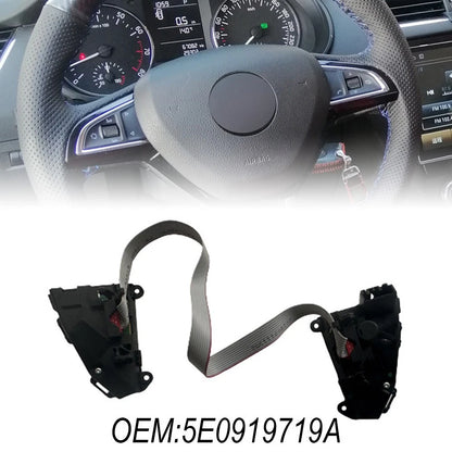 Cushioned Steering Wheel Multi Function Unit for Skoda 5L (2001–2010)