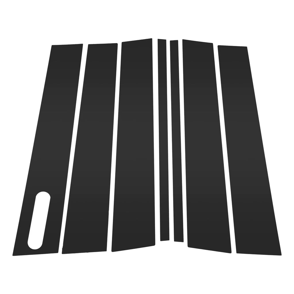 7 Pcs Door Pillar Window Trim Replacement for Ford Explorer (2002–2010)