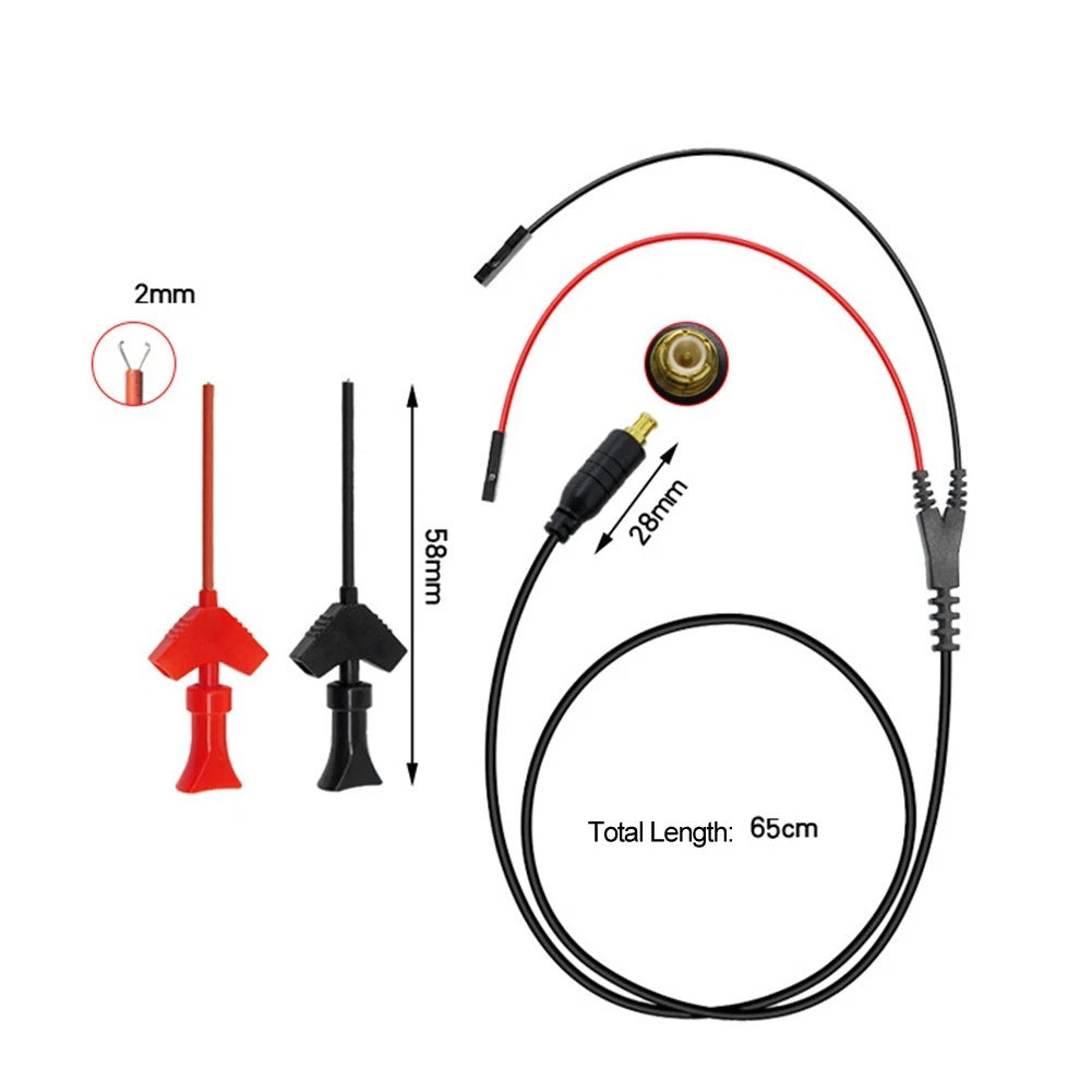 MCX Oscilloscope Test Probe for Virtual Oscilloscopes and Multimeters