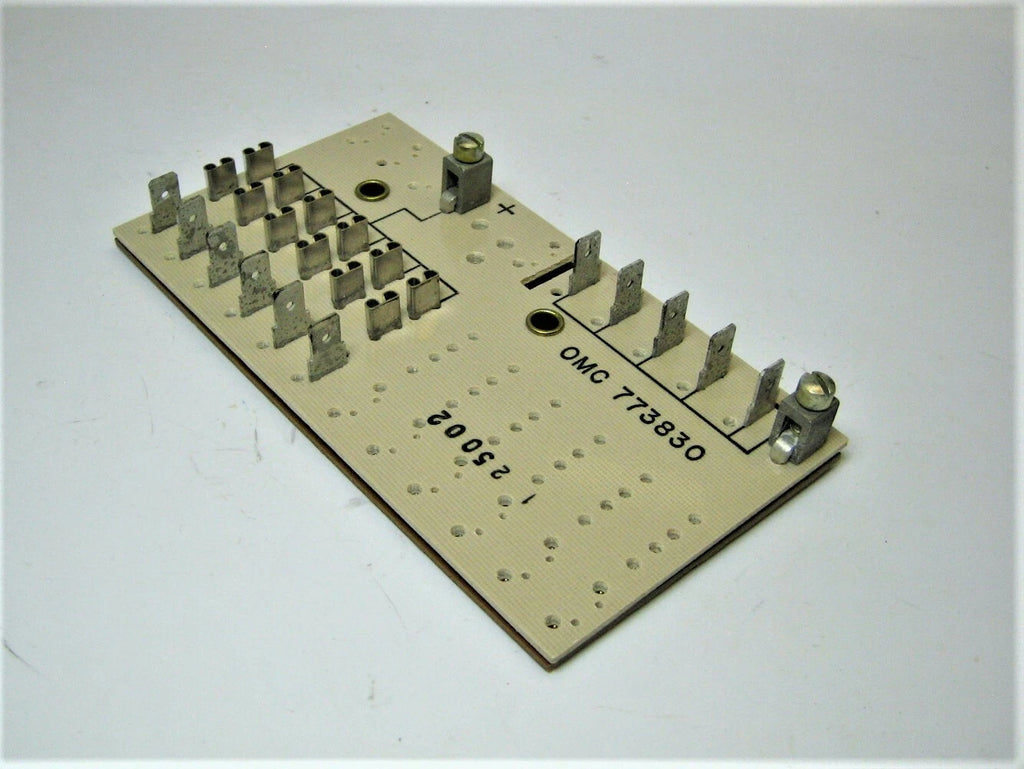 OMC Marine Sterndrive Engine Electrical Fuse Panel 0773830, 0174536