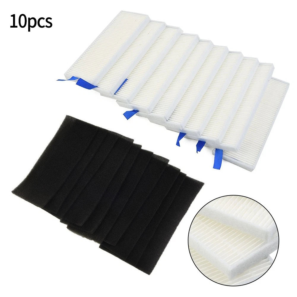 10pcs Filter for Dibea D960 GT9 GT200 (Replacement Accessories)