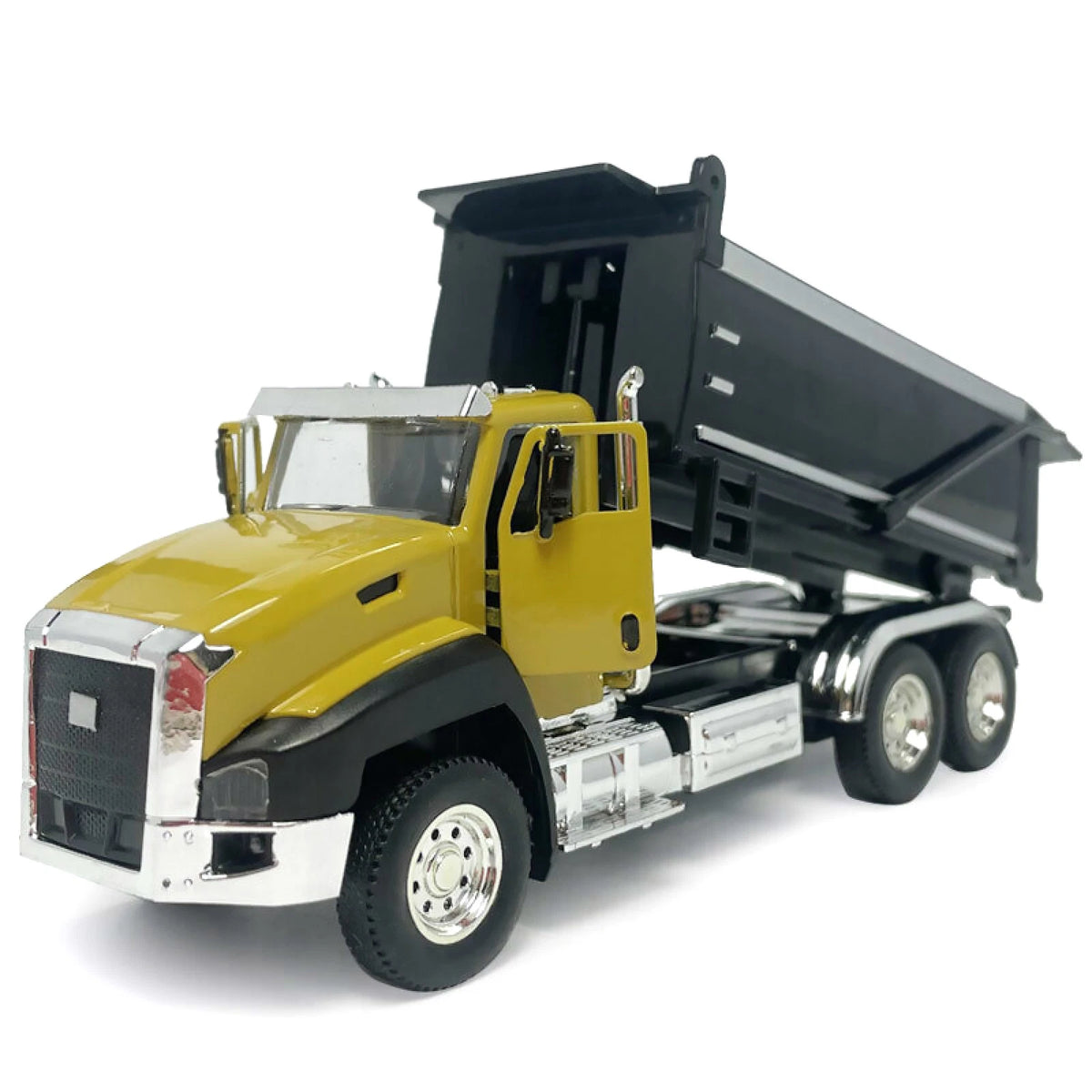 Diecast Dump Truck Model Car for Boys - 1:50 Scale Construction Vehicle