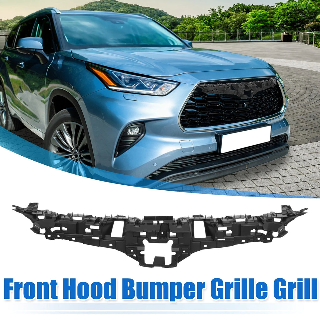 Front Hood Bumper Grille Grill Replacement for Toyota Highlander (2020–2022)